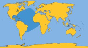 Atlantic Spotted Dolphin Map